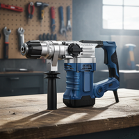 Marteau perforateur électrique portable 110V 220V SDS Plus, brise-roche rotatif