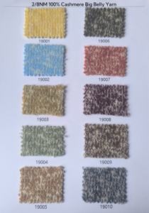 रंगीन 100% शुद्ध आंतरिक मोंगोलियन कश्मीरी पेट धागा और हाथ बुनाई के लिए - Product Image 2