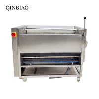 Borstelrolmachine Aardappel Wassen En Schillen, Elektrische Aardappelschiller, Aardappelwas-En Schilmachine