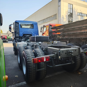 <span class=keywords><strong>Camion</strong></span> d'occasion remis à neuf HOWO NX 6x4 Tracteur 400HP Moteur et boîte de vitesses d'origine Bon état Prix compétitif Livraison mondiale - Product Image 4