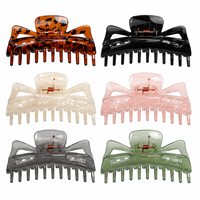 Pinces à cheveux en acétate de cellulose personnalisées en forme de requin, vente en gros, accessoires capillaires Newyeah très populaires pour les marchés européen et américain