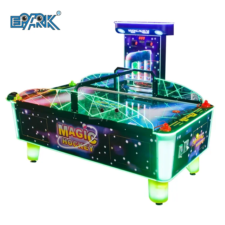 Indoor Commerciële Pretpark Air Hockey Twee Spelers Air Hockey Machine Arcade Ijs Air Hockey Tafel