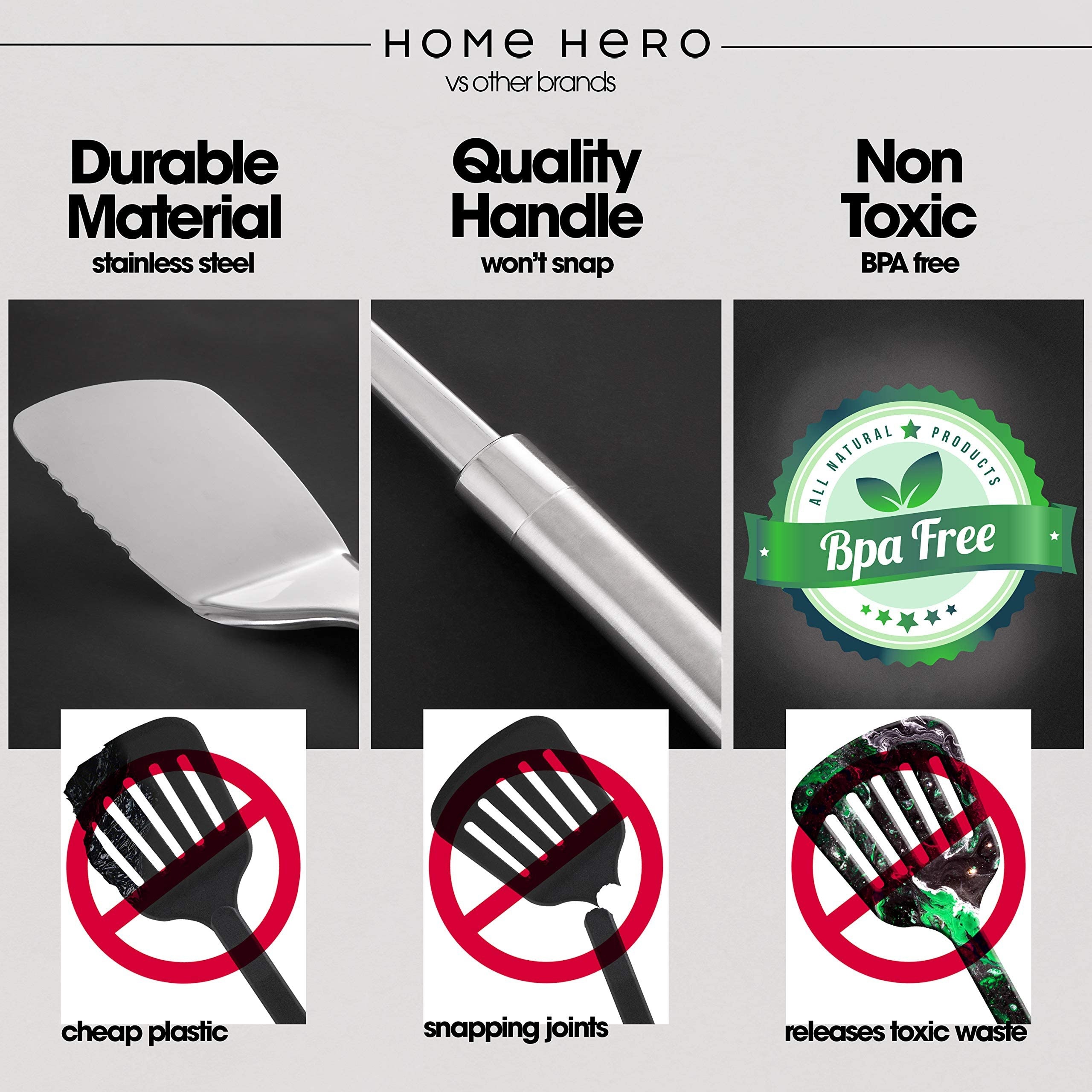 Home Smart Korean Kitchen Accessories Set Cooking Tools Utensils Sets Cooking Utensils Stainless Steel Kitchen Utensils Set · image 3