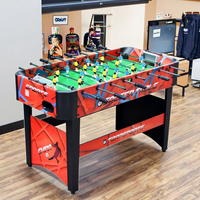 Table de football de table d'intérieur de haute qualité pour enfants, en MDF très résistant avec balle en plastique, divertissement parfait pour les enfants
