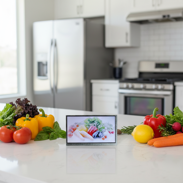 7'' Inch 800x480 RGB TN TFT CTP LCD Display with EK9713/EK73002 Driver IC and RGB-50PIN Interface