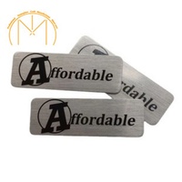 Étiquette Métallique Autocollante Personnalisée de Luxe Vintage en Aluminium, Qualité Alimentaire, pour Bouteille de Parfum, Durable, Étanche, Haute Résistance