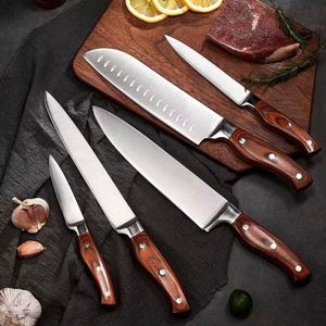 Ensemble de couteaux de cuisine OEM ODM, couteau de chef en acier inoxydable pour la maison, ensemble complet de 16 pièces, couteau à fruits - Product Image 5
