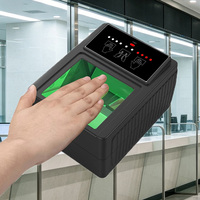 Escáner Biométrico de Asistencia con 10 Huellas Dactilares, Software Gratuito, Sistema Android 442, Huella Dactilar para Registro de Votantes y Registro de Horas