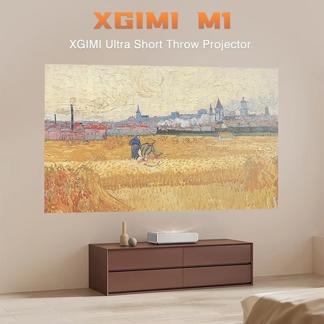 XGIMI M1 Ultra Short Full HD Projector with 0.21:1 Throw Ratio 5000 Lumens Full Auto Home Cinema TV UST Projector Beamers 3D