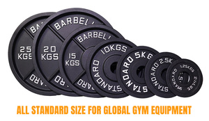 卸売カスタマイズ鋳鉄LB <span class=keywords><strong>KG</strong></span>トレーニングバンパープレートフリーウェイト、ウェイトリフティング、パーソナルトレーニング用 - Product Image 5