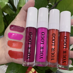 Brillo de labios sin marca, Etiqueta Privada, lápiz labial mate de terciopelo, resistente al agua, de larga duración, lápiz labial rojo, juegos de maquillaje, crema, esmalte de labios - Product Image 6