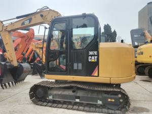 Petite pelle sur chenilles CAT 307E 307e2 d'occasion de marque japonaise, 7 tonnes, moteur à noyau importé du Japon, boîte de vitesses à vendre - Product Image 3