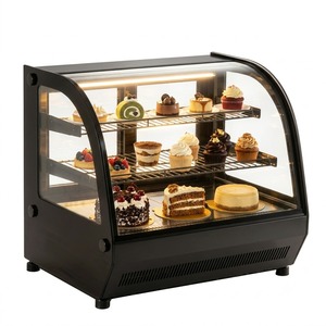 Vitrine Réfrigérée Commerciale Électrique de Comptoir pour Desserts, à Refroidissement par Air et Dégivrage Rapide, Qualité Supérieure, pour Présentation de Gâteaux en Café - Product Image 5
