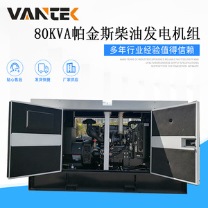 Groupe électrogène diesel Jiangsu Wantai TPD80P5 80 kVA avec cabine insonorisée 64 kW 400/230 V 50 Hz - Product Image 4