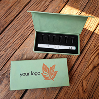 Étui magnétique élégant pour stylos, organiseur de voyage pour applicateurs cosmétiques, boîte à stylos vide portable avec impression de logo personnalisé
