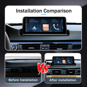 Pantalla Linux para BMW Serie 3 E90 E91 E92, Reproductor Multimedia Inalámbrico Carplay, Reproductor de Video, Android Auto, Monitor Estéreo BT - Product Image 2