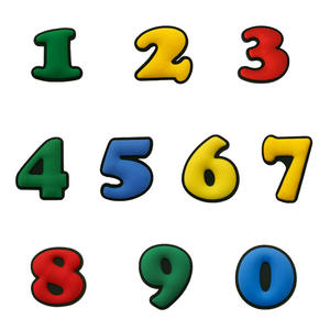 Novidade 2025: Charme de Sapato em PVC Colorido e Fofo com Letras de Moda, Acessórios de Decoração para Sapatos - Product Image 5