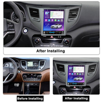 9.7 pouces Android 4 + 64GB 6 + 128GB IPS DSP lecteur Audio de voiture RDS GPS Navigation stéréo Auto Radio pour Hyundai Tucson 2016 ~ 2018