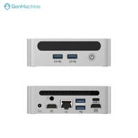 Mini PC GenMachine Ryzen7 5800H, Windows 11 Pro, carte graphique Radeon Vega 8, processeur octa-core, ordinateur de bureau miniature, prend en charge l'affichage triple 4K