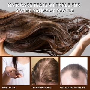 OEM ODM Prêt à expédier Sachet de tisane naturelle pour la santé capillaire, mélange d'Eclipta, de Ligustrum et de Goji, favorise la vitalité des cheveux, 15 sachets - Product Image 5