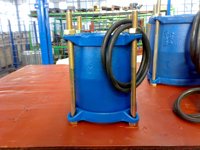 Gibault joint d'accouplement pour pvc tuyau En fonte Ductile Universelle Flexible Connexion l'union Junte gibault Couplage