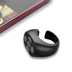 Venta caliente Fingertip Phone Selfie Page Turner Flipping Video Controller Blue Tooth-compatible <span class=keywords><strong>Tiktok</strong></span> Ring Remote Control - Product Image 6