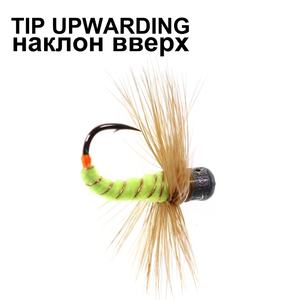 1G-0,3g Buggy ponderado gusano mosca hielo pesca señuelo Jigs Mormyski hundimiento rápido <span class=keywords><strong>Ninfa</strong></span> moscas cebo <span class=keywords><strong>para</strong></span> invierno Northland pesca - Product Image 2