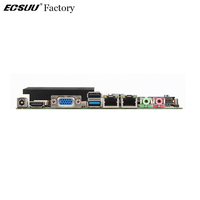 Penjualan Terbaik baru mini-itx Intel J1900 Quad-core DDR3 8GB SATA Motherboard industri kasar untuk otomatisasi