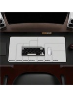 Style arabe motif complexe élégant Cool PC tapis de souris de jeu Gamer tapis Teclado tapis de bureau pour ordinateur portable tapis 900X400