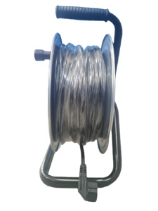 Cordon d'alimentation électrique industriel de type français 30m <span class=keywords><strong>enrouleur</strong></span> de câble rétractable avec prises 4x16A prise électrique 250V CN <span class=keywords><strong>25m</strong></span> - Product Image 3