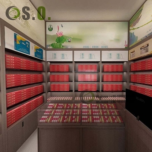 ชั้นวางจอแสดงผล LED แบบอะคริลิคสำหรับเคาน์เตอร์ร้านบุหรี่ไฟฟ้า - Product Image 4