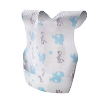 Bavoir pour bébé jetable doux et imperméable personnalisé Serviette de salive jetable pour bébé Bavoirs pour bébé