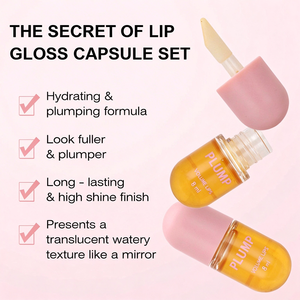 Sérum Labial Vegano Orgánico de Marca Privada con Vitamina E y Aceite de Coco, Hidratante, Nutritivo y No Pegajoso - Product Image 3