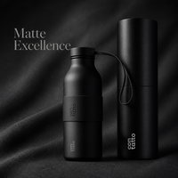 Gourde isotherme de voyage YEKEA Premium 500 ml avec boîte cadeau de luxe, anti-fuite, en acier inoxydable