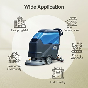 Professional New Automatic <b>Walking</b> Walk-Behind CTO560 Industrial Washing <b>Machine</b> Floor Scrubber ConTour 2600m2/h 520mm - Product Image 2