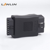 Adaptador OBD2 de 16 Pines Macho a Hembra con Diseño Ergonómico, 12V 24V, para Herramienta de Diagnóstico de Autos y Camiones