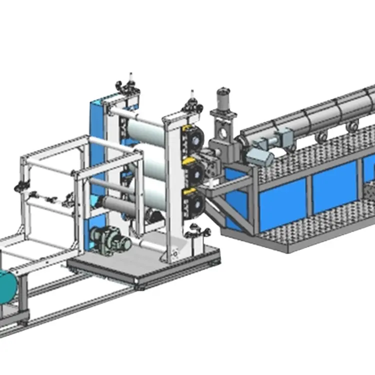 Three-layer Sheet Extruder Pet Sheet Extruder triple Screw Pet Sheet Extrusion Line Price Production Line