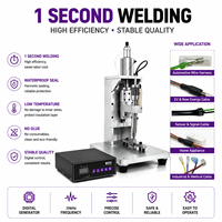 Machine de soudage ultrasonique haut de gamme 35 kHz pour faisceaux de câbles et manchons de protection en PVC