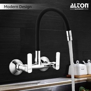 Gran oferta 2024, grifo de fregadero de cocina negro con cuerpo de rociador extraíble, grifo de cocina extraíble, montado en cubierta, una sola mano - Product Image 4