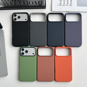 Funda de Cuero Hecha a Mano para iPhone 15 Pro Max, Logotipo Personalizado, Antigolpes, Magnética, Protectora para iPhone 17 16 - Product Image 2
