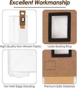 Sac à poussière de remplacement pour <span class=keywords><strong>Roborock</strong></span> <span class=keywords><strong>S7</strong></span> T7S T7 Plus / T7S Plus 3L grande capacité vide automatique Robot aspirateur pièces de rechange accessoires - Product Image 4