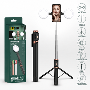Trípode Alto JC-18H con Luz LED Individual, Soporte de Piso de Acero Inoxidable de 1700 mm - Product Image 3
