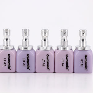 Matériaux d'implants dentaires en verre-céramique Ownsmile C14, réparation immédiate, frittage, cristallisation, blocs dentaires, disilicate de lithium - Product Image 1