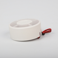 12V Wired Strobe Siren, 110dB Sound Light Alarm for Home Security