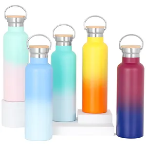 2024 Bpa Free Water Bottle Stainless Steel Custom Summer Workout Water Bottle Logo Manufacturer