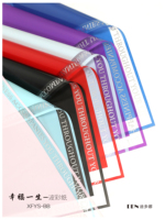 Kertas Pembungkus Buket Bahan Anti Air Motif Border Slogan Bahasa Inggris Happy Life Cycle untuk Grosir