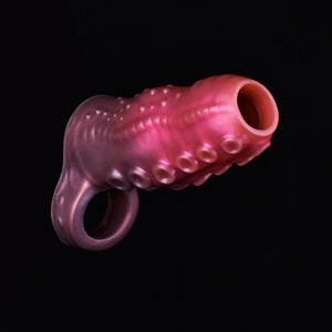 Extensor de Pene de Silicona Líquida con Anillo para el Pene, Bomba de Alargamiento de Pene con Anillo Hueco y Realista - Product Image 4