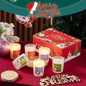 Cadeaux IStapromo, bougie solide d'aromathérapie écologique et sûre pour Noël, parfum d'intérieur, cadeau pour le bureau, le salon, la chambre à coucher, l'air - Product Image 2