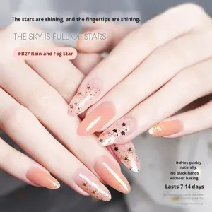 Esmalte de Uñas en Gel de Dos Colores Twin Star, Sin Necesidad de Hornear, Larga Duración, No se Descama, Ecológico, No Tóxico, con Brillo Fino - Product Image 2