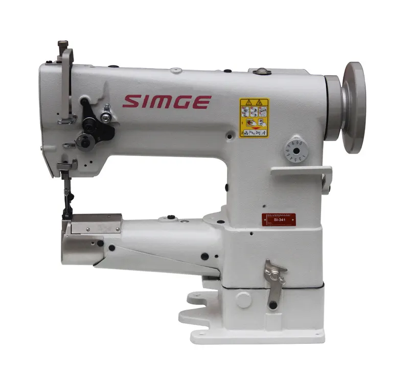 SI-341 औद्योगिक सिलाई मशीन के लिए चमड़ा प्रसंस्करण अच्छी कीमत सिलेंडर बिस्तर सिलाई मशीन